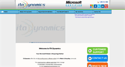 Desktop Screenshot of itadynamics.com